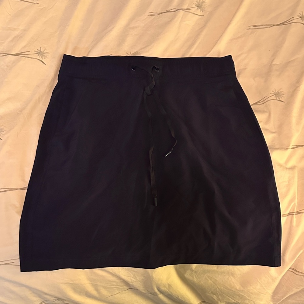 Eddie Bauer navy blue Mini Skirt